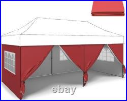 10x20ft Pop Up Canopy Tent With Sidewalls Outdoor Canopy Beach Tent Easy Set up