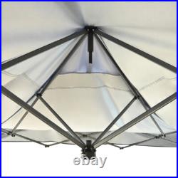 10x20ft Pop Up Canopy with Sidewalls & Wheeled Bag Canopy Tent for Backyard Party