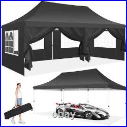 10x30'10' Heavy Duty Pop Up Canopy Commercial Tent Waterproof Gazebo Outdoor #