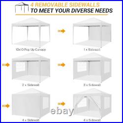 10x30'10' Heavy Duty Pop Up Canopy Commercial Tent Waterproof Gazebo Outdoor