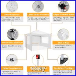 10x30'10' Heavy Duty Pop Up Canopy Commercial Tent Waterproof Gazebo Outdoor