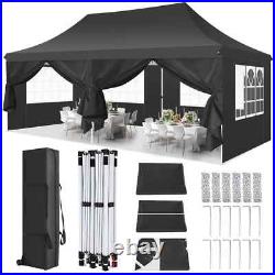 10x30'10' Heavy Duty Pop Up Canopy Commercial Tent Waterproof Gazebo Outdoor #