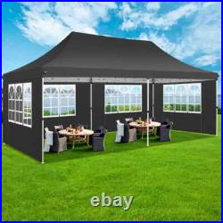 10x30'10' Heavy Duty Pop Up Canopy Commercial Tent Waterproof Gazebo Outdoor #