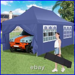 10x30'10' Heavy Duty Pop Up Canopy Commercial Tent Waterproof Gazebo Outdoor! US