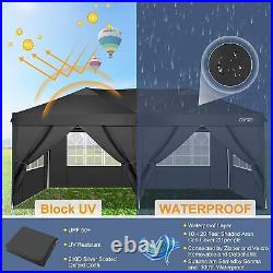 10x30'10' Heavy Duty Pop Up Canopy Commercial Tent Waterproof Gazebo Outdoor US