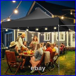 10x30/10x20/10x10 Pop up Canopy with Awning Heavy Duty Waterproof Vendors Tent