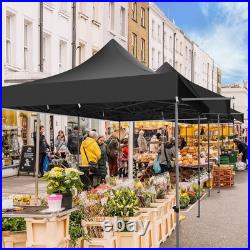 10x30/10x20/10x10 Pop up Canopy with Awning Heavy Duty Waterproof Vendors Tent