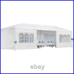 10x30' Canopy Tent with 8 Removable Sidewalls, Outdoor Event Gazebo, Wind-Res