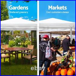 10x30' Canopy Tent with 8 Removable Sidewalls, Outdoor Event Gazebo, Wind-Res