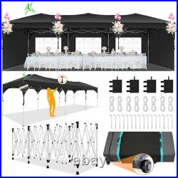 10x30' Commercial Pop UP Canopy Party Tent Folding Waterproof Gazebo Heavy Duty