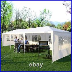 10x30 Event White Wedding Party Tent Patio Gazebo Canopy 8 Removable Walls