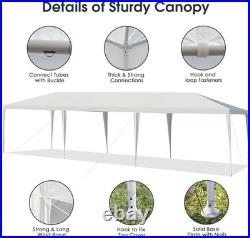 10x30 Feet Outdoor Canopy Tent Durable, Water-Resistant for Parties & Weddings