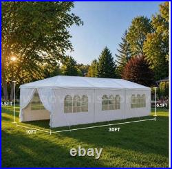 10x30 Heavy Duty Canopy tent With sidewalls waterproof event shelter