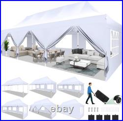 10x30' Heavy Duty Pop Up Canopy Commercial Tent Waterproof Gazebo Outdoor Party