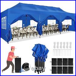 10x30 Heavy Duty Pop Up Canopy Commercial Tent Waterproof Gazebo Outdoor Party#