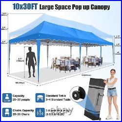 10x30 Heavy Duty Pop Up Canopy Commercial Tent Waterproof Gazebo Outdoor Party#