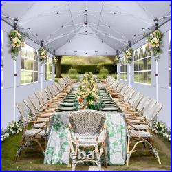 10x30' Heavy Duty Pop Up Canopy Commercial Tent Waterproof Gazebo Outdoor Party