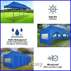 10x30 Heavy Duty Pop Up Canopy Commercial Tent Waterproof Gazebo Outdoor Party#