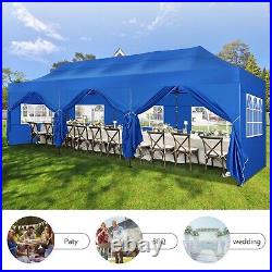 10x30 Heavy Duty Pop Up Canopy Commercial Tent Waterproof Gazebo Outdoor Party#