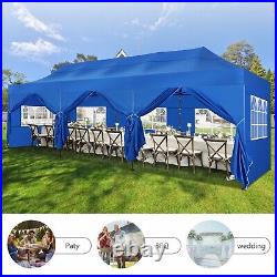 10x30? Heavy Duty Pop up Canopy Waterproof Commercial Wedding Party Tent UPF 50+