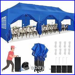 10x30? Heavy Duty Pop up Canopy Waterproof Commercial Wedding Party Tent UPF 50+