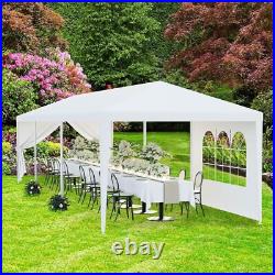 10x30' Outdoor Canopy Tent with Removable Sidewalls Gazebo Pavilion for Backya