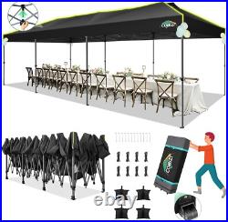 10x30' Pop Up Canopy Heavy Duty Commercial Instant Tent Waterproof Party Gazebo
