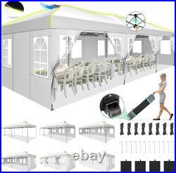 10x30' Pop Up Canopy Heavy Duty Commercial Instant Tent Waterproof Party Gazebo