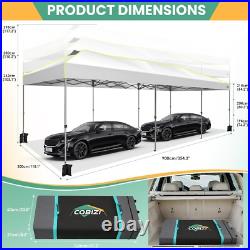 10x30' Pop Up Canopy Heavy Duty Commercial Instant Tent Waterproof Party Gazebo