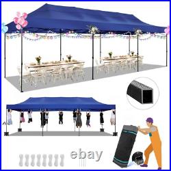 10x30 Pop up Canopy Heavy Duty Party Tent Outdoor Waterproof Commercial Gazebo/