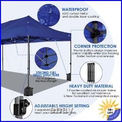 10x30 Pop up Canopy Heavy Duty Party Tent Outdoor Waterproof Commercial Gazebo/