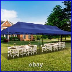 10x30 Pop up Canopy Heavy Duty Party Tent Outdoor Waterproof Commercial Gazebo/