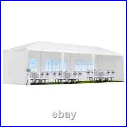 10x30 Wedding Party Canopy Tent Gazebo 5 Sidewalls Outdoor Event Shelter