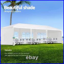 10x30 Wedding Party Canopy Tent Gazebo 5 Sidewalls Outdoor Event Shelter