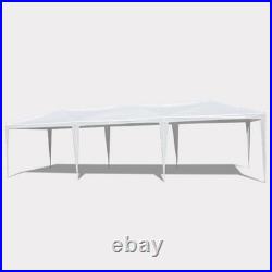 10x30' Wedding Party Canopy Tent Outdoor Gazebo with 5/8 Sidewalls