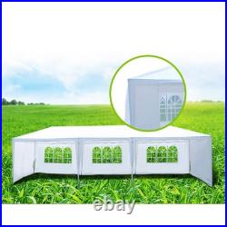 10x30' Wedding Party Canopy Tent Outdoor Gazebo with 5/8 Sidewalls