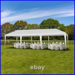 10x30 ft EZ Outdoor Pop Up Canopy Party Tent Garden Gazebo With 8 Pcs Sadbag
