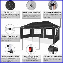 10x3020 Heavy Duty Pop Up Canopy Party Tent Waterproof Gazebo Outdoor Wedding