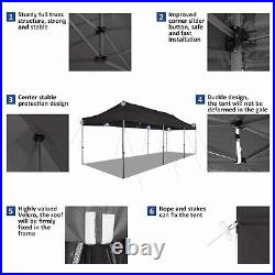 10x3020 Heavy Duty Pop Up Canopy Party Tent Waterproof Gazebo Outdoor Wedding