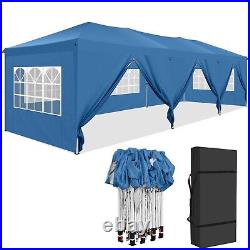 10x30FT Heavy Duty Pop Up Canopy Commercial Tent Waterproof Car Gazebo Outdoor