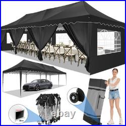 10x30FT Pop Up Canopy Wedding Commercial Heavy Duty Party Tent Gazebo Sidewalls