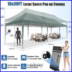 10x30FT Pop Up Canopy Wedding Commercial Heavy Duty Party Tent Gazebo Sidewalls