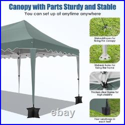 10x30FT Pop Up Canopy Wedding Commercial Heavy Duty Party Tent Gazebo Sidewalls