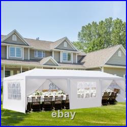 10x30ft Outdoor Party Canopy Tent with Removable Sidewalls, Wedding Gazebo