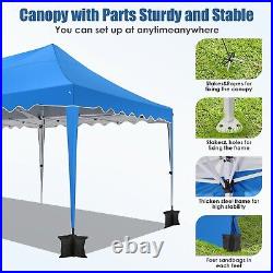 10x30ft Party Tent Pop Up Canopy Outdoor Heavy Duty Waterproof Wedding Gazebo