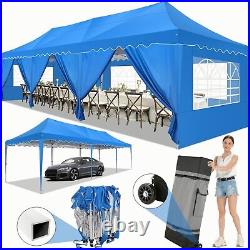 10x30ft Party Tent Pop Up Canopy Outdoor Heavy Duty Waterproof Wedding Gazebo