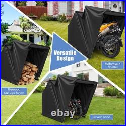 11.2' x 4.5' x 6.3' Waterproof Motorbike Storage Tent Outdoor Motorcycle Shelter
