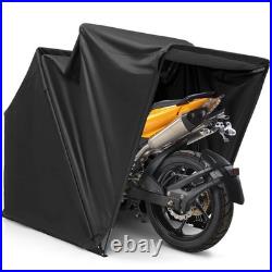 11.2' x 4.5' x 6.3' Waterproof Motorbike Storage Tent Outdoor Motorcycle Shelter