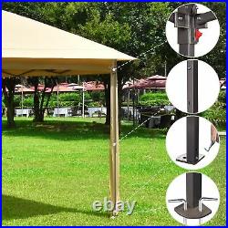 11x11ft Tent Top Tent Frame with Canopy Kit