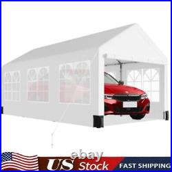 12 20 Heavy Duty Carport Canopy, Portable Car Tent Garage for Car, SUV, Truck